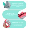 1 Set Paddle Catch Games Toy Children Toss Game Toy Beach Outdoor Game Toy catch ball game ball game toy 5