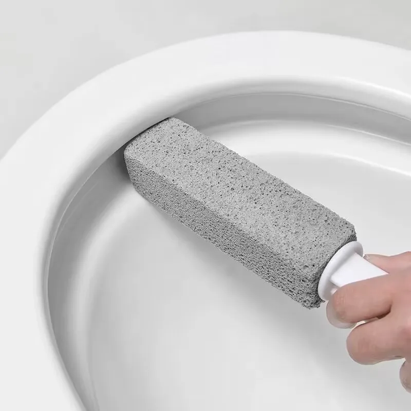 

Pumice Stone Toilet Brush Bathroom WC Toilet Cleaning Brush Wand Tile Sink Bathtub Limescale Stain Remove Washing Cleaning Tool