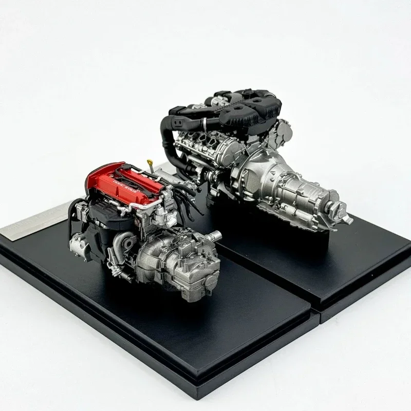 B-M MH 1:18 AE86 4A-GE&Bens W221 M275 V12 &EVO 4 engine resin model-ping
