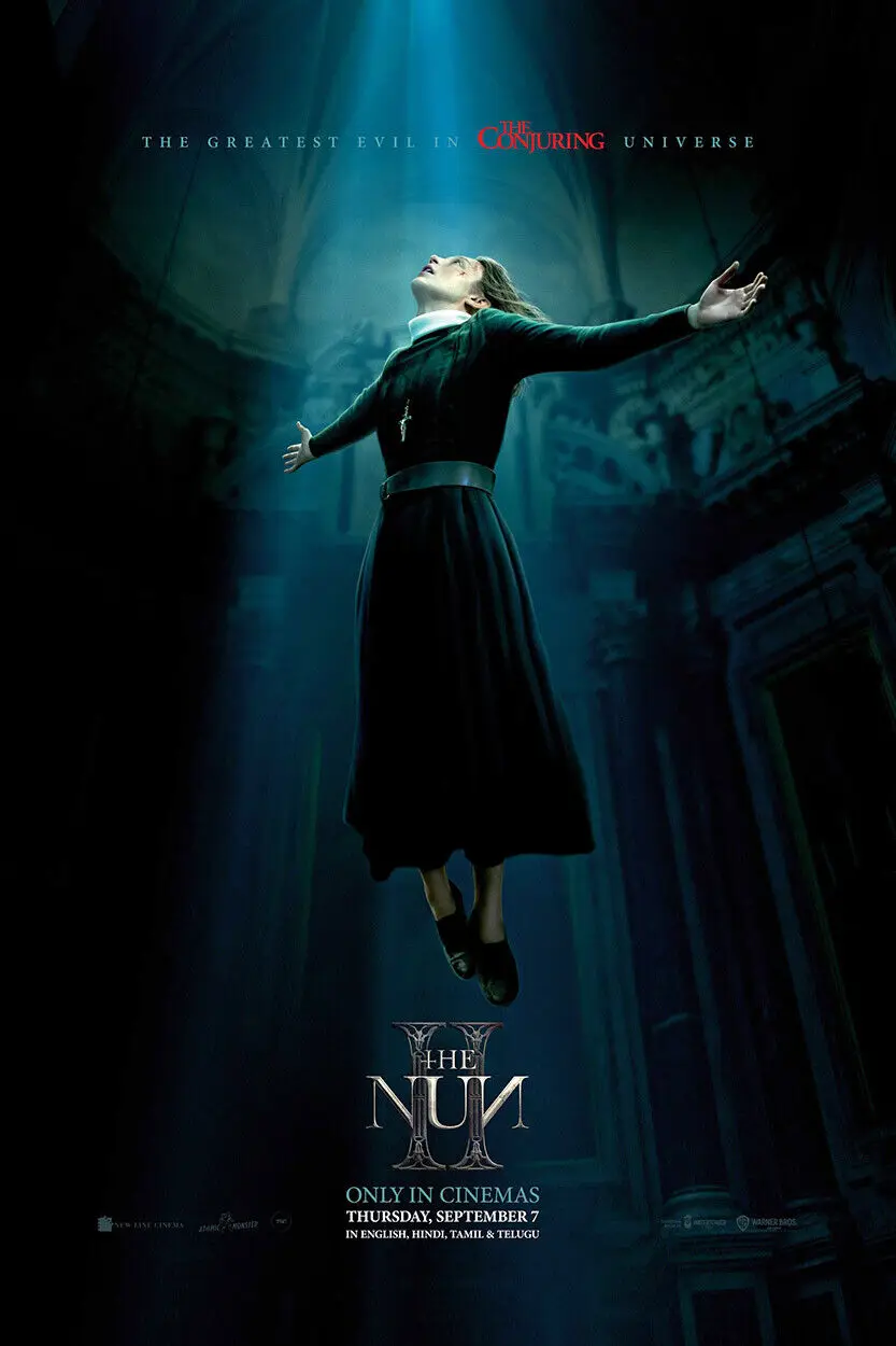 

The Nun II 2023 Movie Print Canvas Poster For Living Room Decor Home Wall Picture