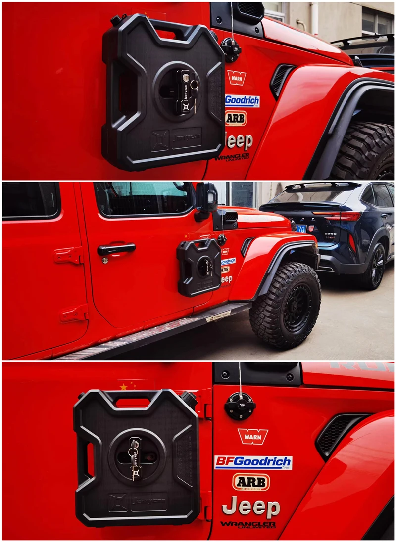 JEEP ガソリン用プラスチック容器 2ガロン JEEP ガソリン用プラスチック容器 2ガロン JEEP ガソリン用