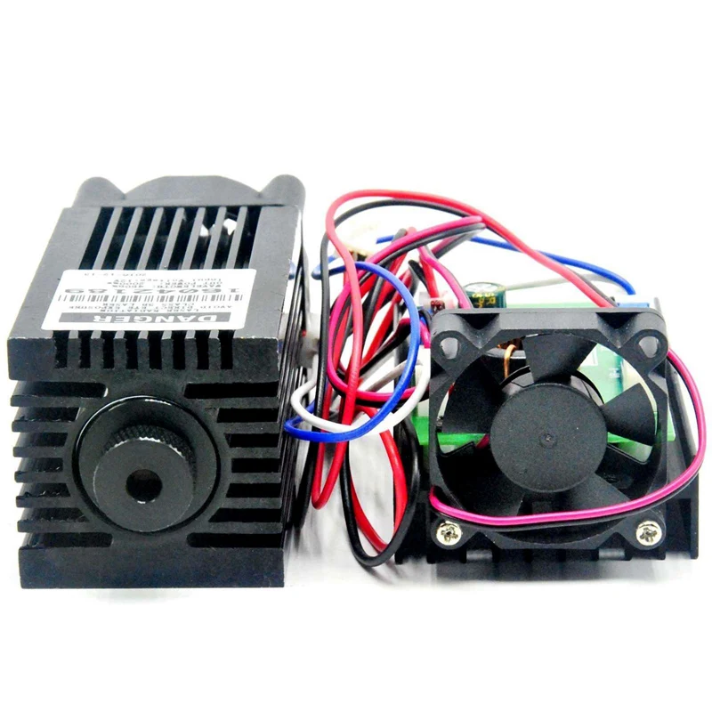 450nm 2W 2000mW Powerful Blue Dot Laser TTL Modulation for Engraver Engraving Machine