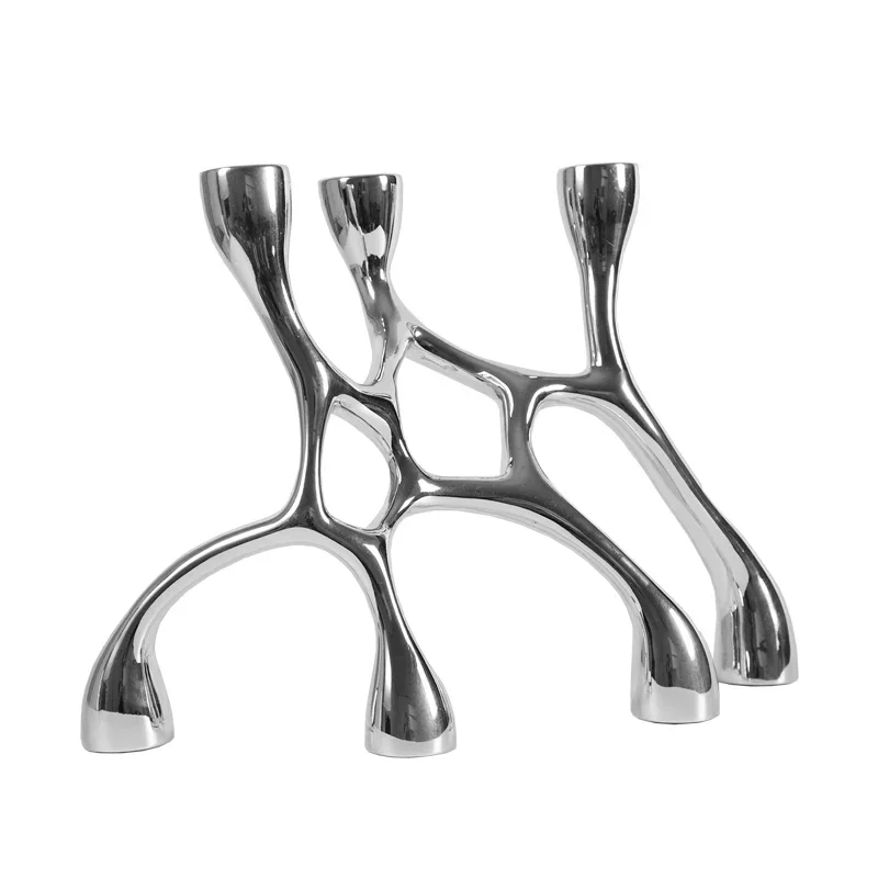 

Modern Minimalist Silver Black Geometric Home Decor