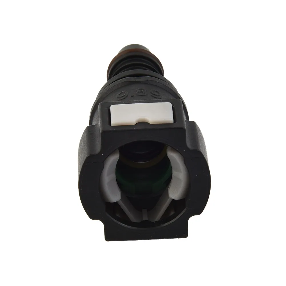 

Fuel Line Hose Connector Pipe Connector 9.89-ID8 Straight Black Pipe Connector Set Quick Release Quick Connect