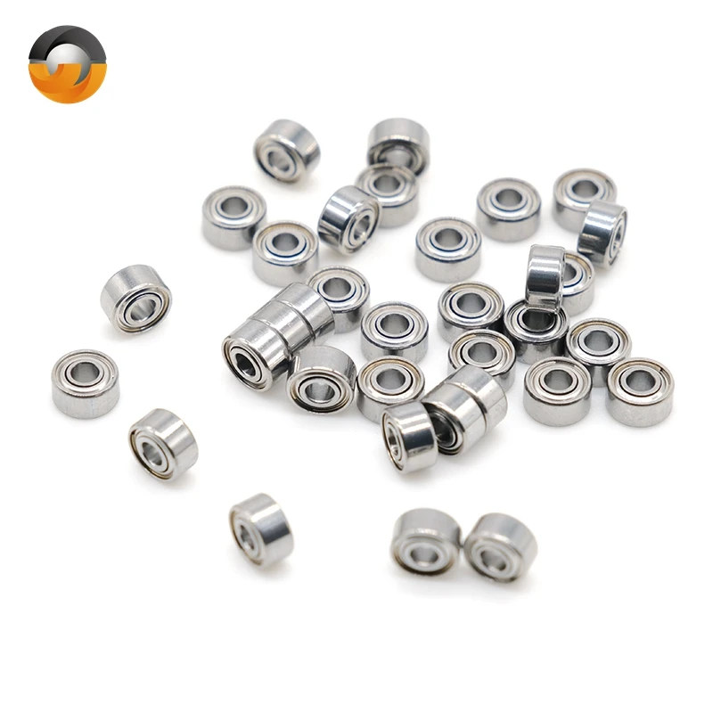 SMR52ZZ CB 에어 베어링 2x5x2.5mm ABEC-7 (2 PCS) RC 자동차 낚시 릴용 스테인레스 스틸 하이브리드 세라믹 베어링