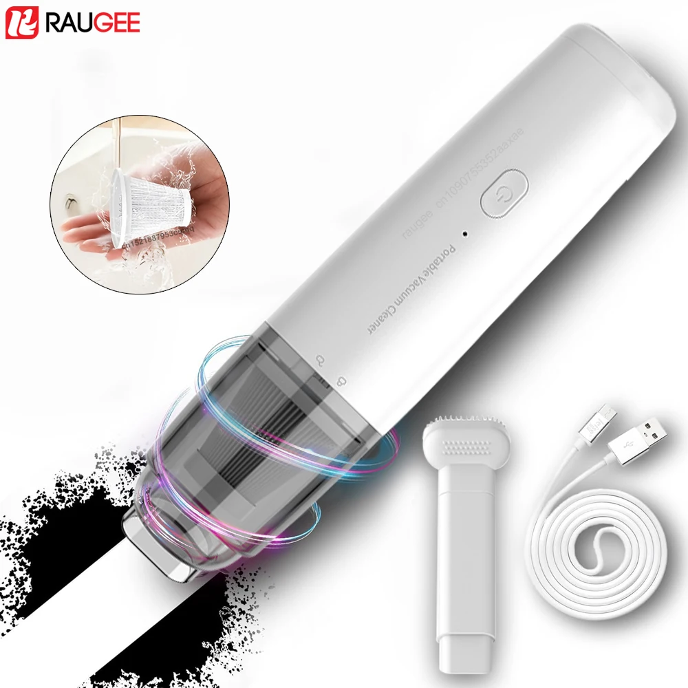 Cordless Car Vacuum Cleaner 13000Pa Handheld Car Vacuum with Powerful Suction 1200mAh Mini Wet and Dry Vacuum Cleaner Household 1