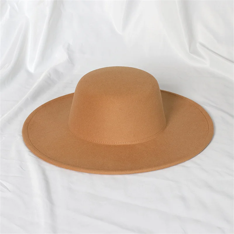 Women Hat GIRL HAT Bowler Hat Fedora Hat For Women White Flat Belt Luxury Ladies Wedding Cap Panama Autumn Winter Fedora Hats шапка