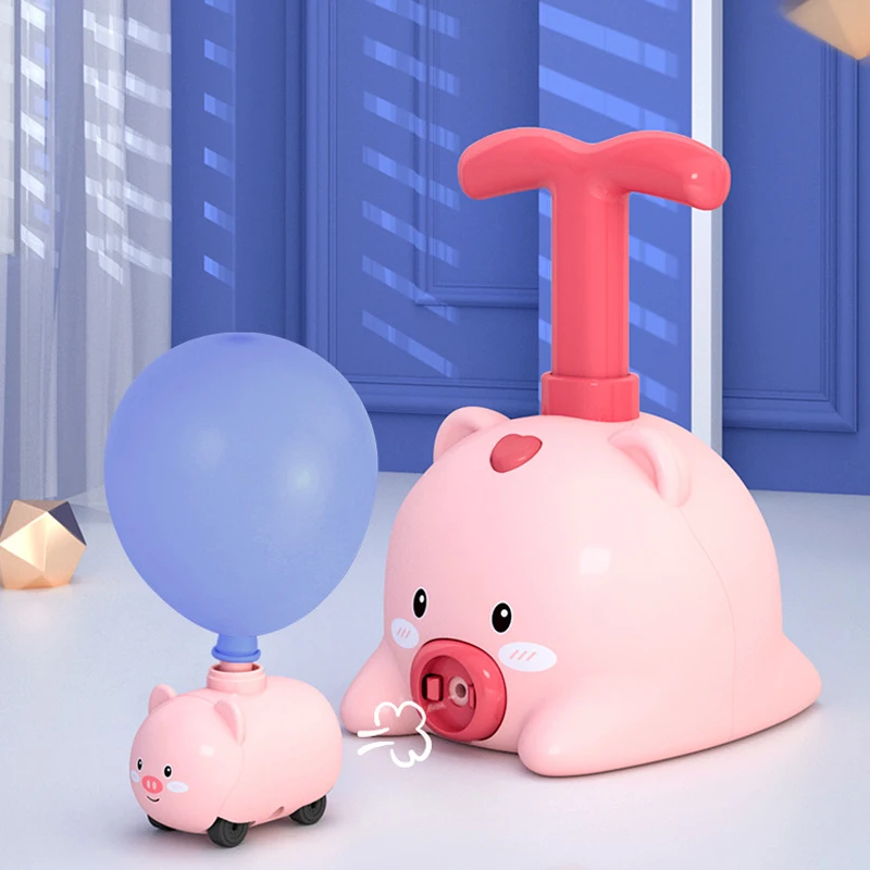 NEW Power Balloon Launch Tower Toy Education Inertia Air Power Balloon Car Puzzle Fun Science Experimen Toy for Children Gift 5 NEW Power Balloon Launch Tower Toy Education Inertia Air Power Balloon Car Puzzle Fun Science Experimen Toy for Children Gift 5