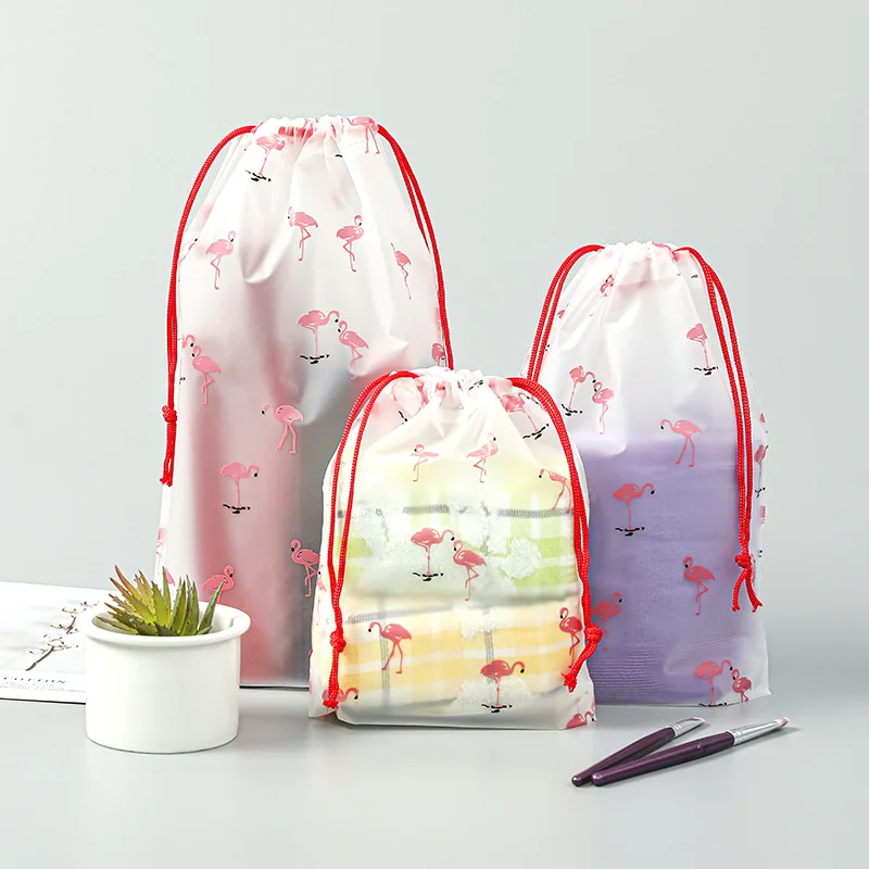 thumbnail image 1 of 1 bolsa de viaje plegable, bolsa de almacenamiento de toallas y zapatos, bolsa con cordón para maquillaje, organizador portátil de ropa interior y vaqueros, bolsa de maleta, 1 of 5