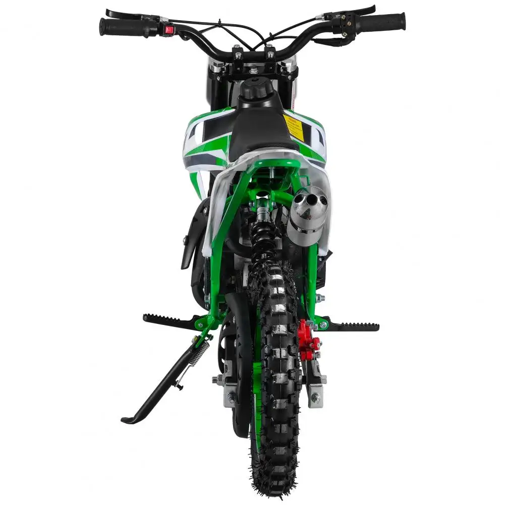 49CC 2 Stroke Mini Dirt Bike Gas Power Dirt Bike Pull Start 10" Wheels Kids Gas Motocross Pocket Motorbike