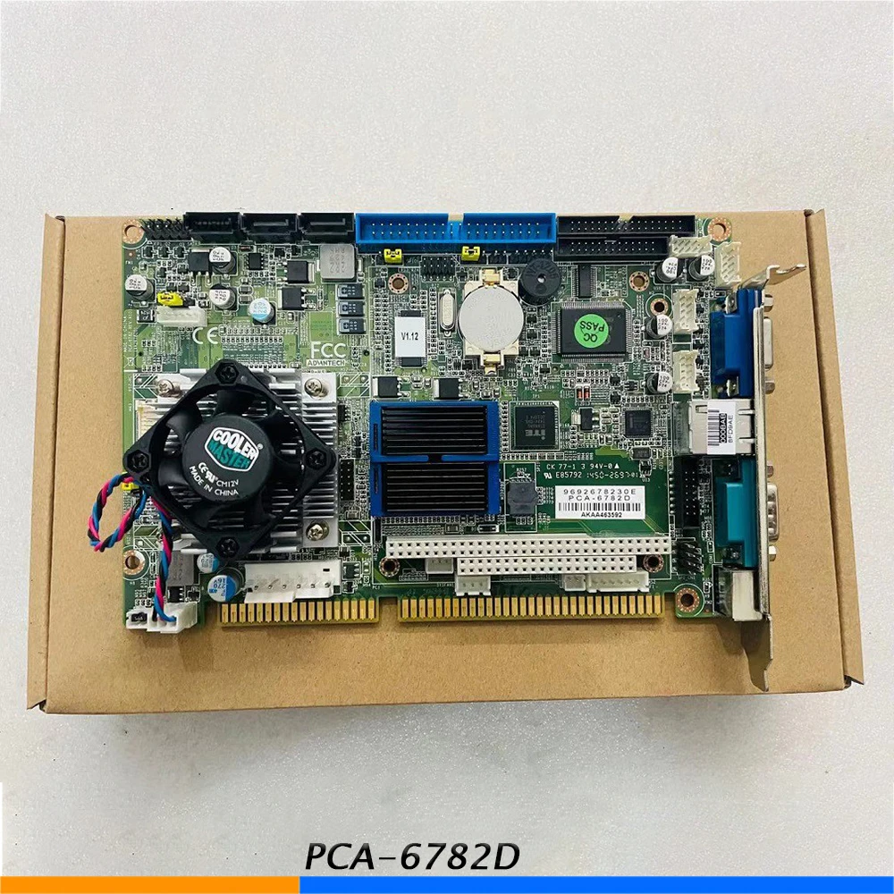 For ADVANTECH PCA 6782 REV A101 2 Industrial Medical Motherboard PCA 6782D