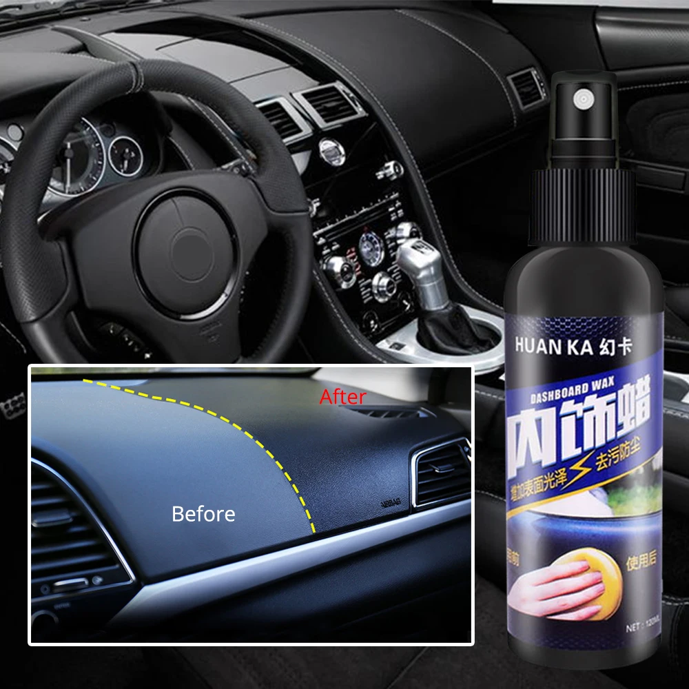 Automotive Interior Car Leather Cleaner 120ml Car Refurbishment Cleaning  Agent Car Screen Cleaner For Cars Trucks SUVs Jeeps - AliExpress