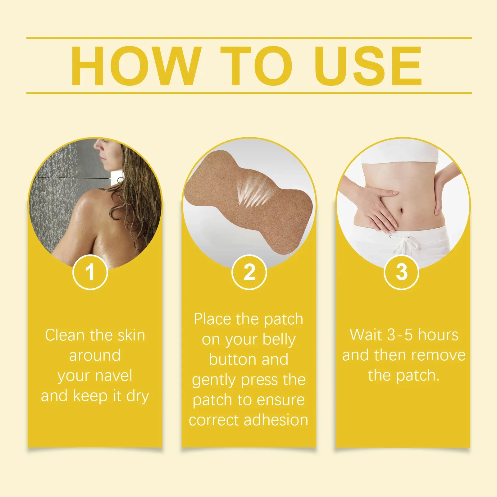 6/12/24/60PCS Hot Assistive Care Patch Burns Gently And Has A Long-lasting Slimming Effect Making Beauty and Health Tools