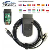 Newest V23.3.1 HEX V2 Interface ATMEGA162+16V8+FT232RQ OBD2 Scanner Tools for VW/AUDI/Skoda Support Multi-Language 1
