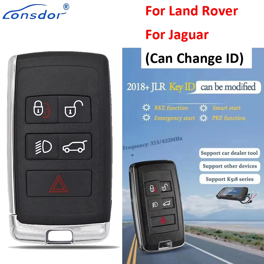 5 Buttons Car Smart Remote Key 315MHz / 434MHz ID47 Chip For Land Rover Discovery 4 For Range Rover Sport Evoque 5d442960637e78571374a599 5 Buttons Car Smart Remote Key 315MHz / 434MHz ID47 Chip For Land Rover Discovery 4 For Range Rover Sport Evoque 5d442960637e78571374a599