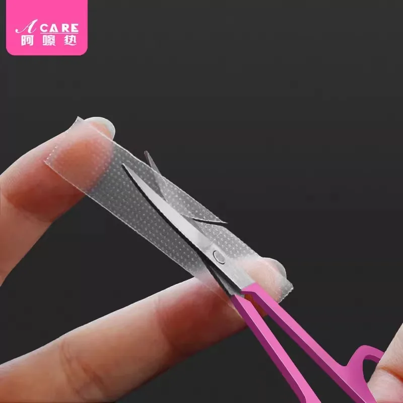 DX01/Eyebrow blade/A1PQ0-Small scissors makeup stainless steel elbow trimming eyebrow false eyelashes tool for men women