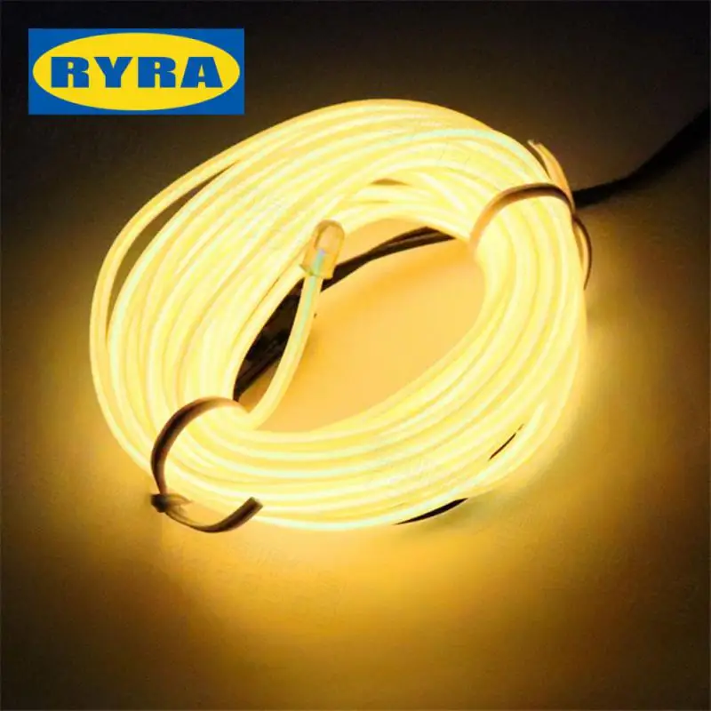 

Car Interior Decorative Lamps Strips Atmosphere Lamp Cold Light Decorative Dashboard Console Auto LED Ambient Lights 1M