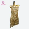 Party Dance Clothes New Latin Dress Womens Samba Sequin Costume Stage Ball Skirt 2026 Elegant Outfits Line Dancewear Sports Suit