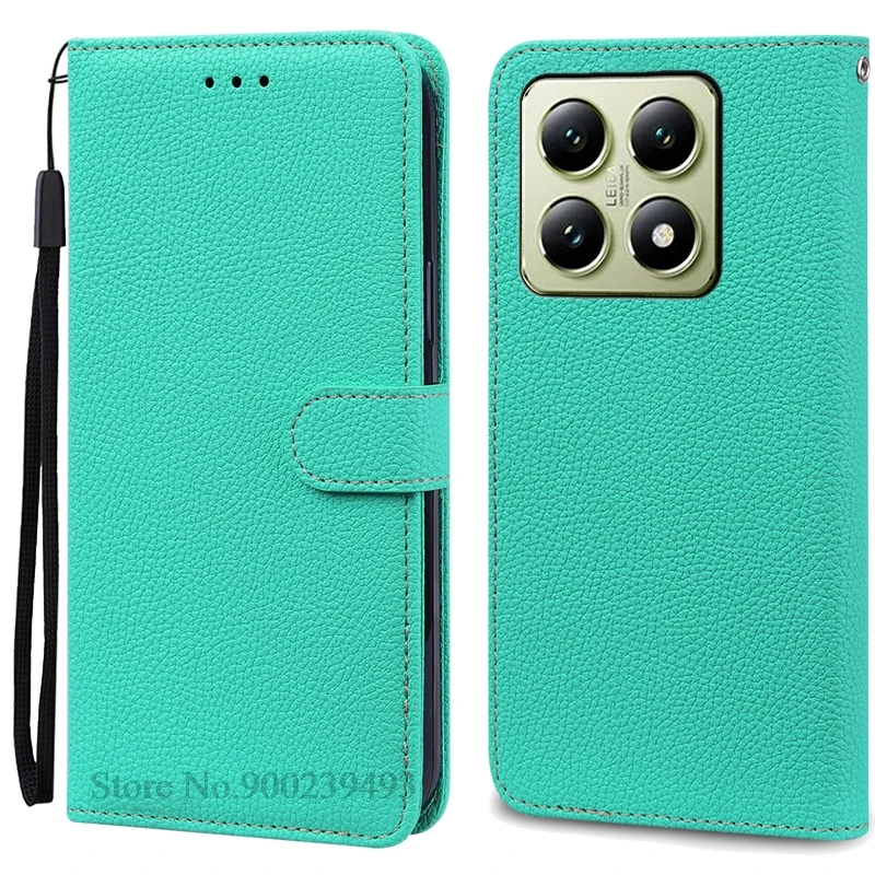 Leather Wallet Flip Cover - Elegant Book Style Case