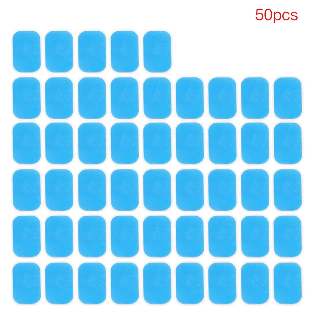 Pack of Gel Pads for EMS Abdominal Muscle Stimulators - Hydrogel Stickers for Fitness and Slimming Massage Devices