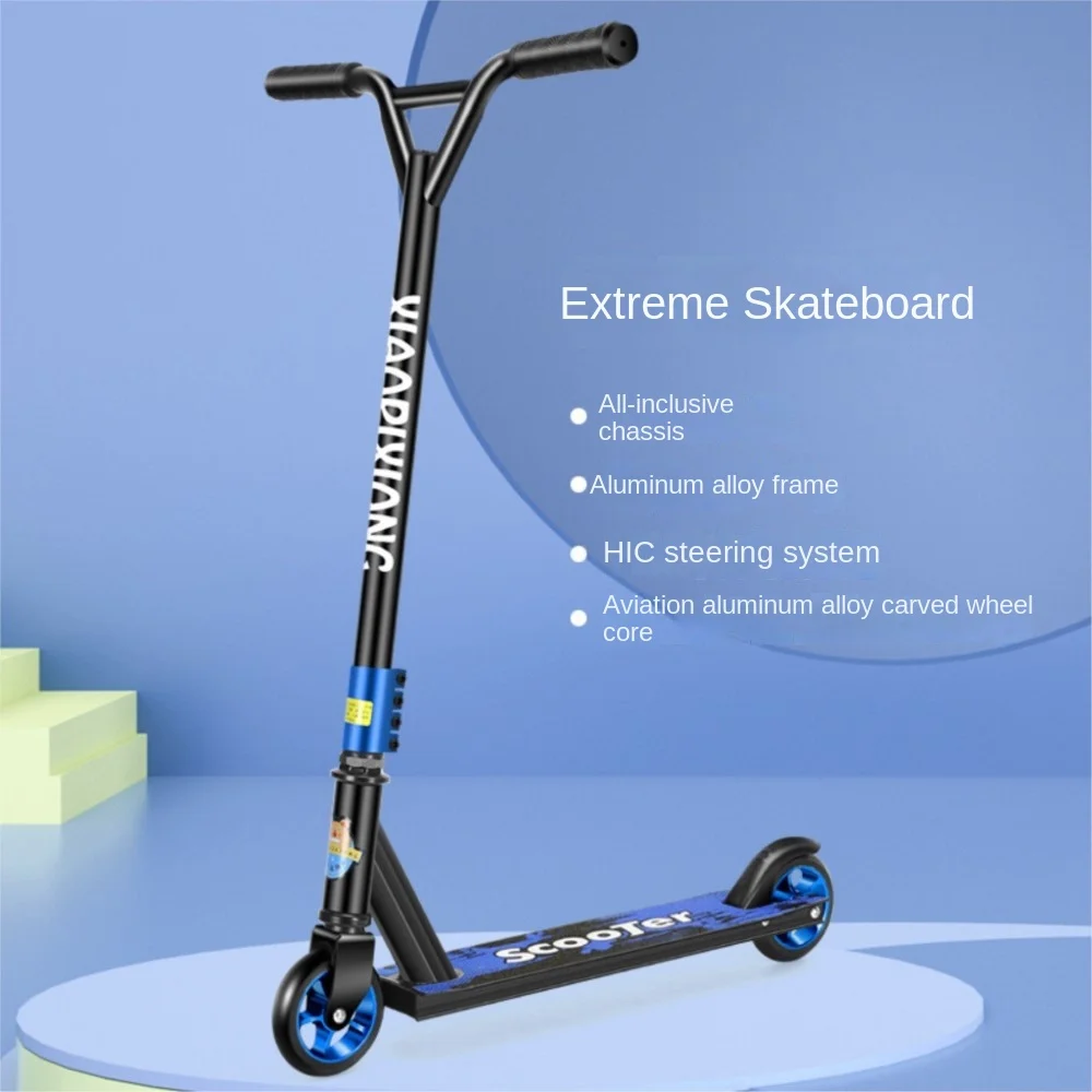 Scooter All Aluminum Material Lightweight Durable Soft Rubber Grip Stable Foot Brake