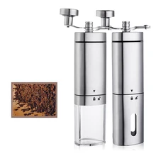 

Creative Triangular Handle Stainless Steel Hand Grinder Household Manual Coffee Machine