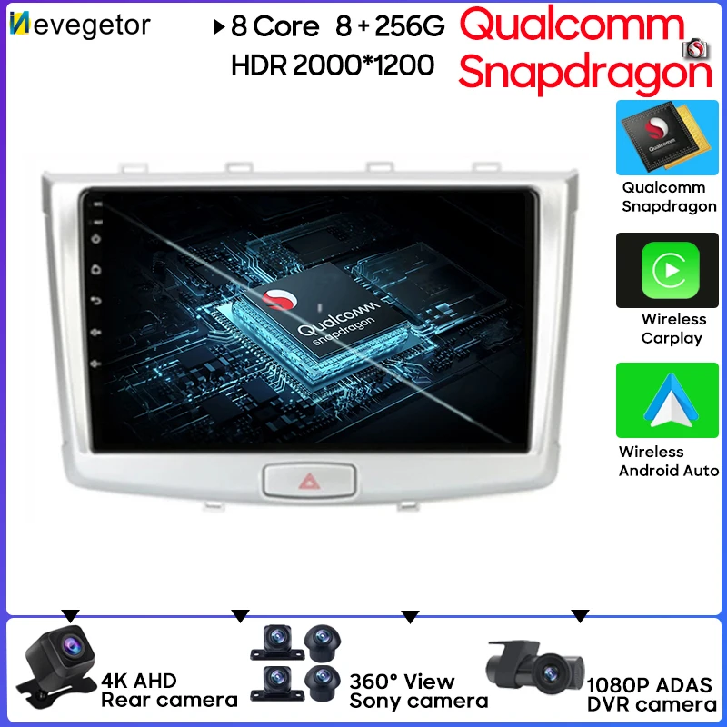 

Qualcomm Snapdragon Car Radio Player 8 Core Android 13 For GREAT WALL Haval H6 2016 2017 2018 No 2din DVD Intelligent System