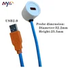 Win7/8/10/11 USB to ANSI Optical Probe C12.18 For Round Socket Energy Meter Kwh Meter Readout 4