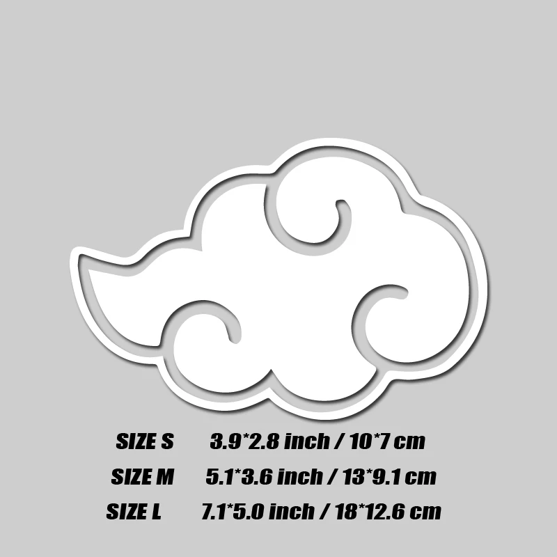 Akatsuki Auspicious Clouds High-Quality Vinyl Decal - Perfect