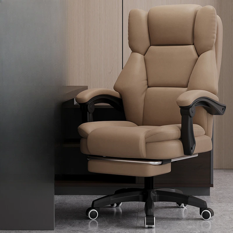 Comfortable Nordic Office Chair Computer Ergonomic Mobile Office Chair Executive Conference Metal Bureau Meuble Home Furniture 5