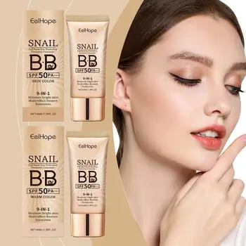 Protective BB Cream SPF 50 Sun Block Makeup Moisturize Long-Lasting Waterproof Sweat-proof Face Makeup Concealer Cosmetic