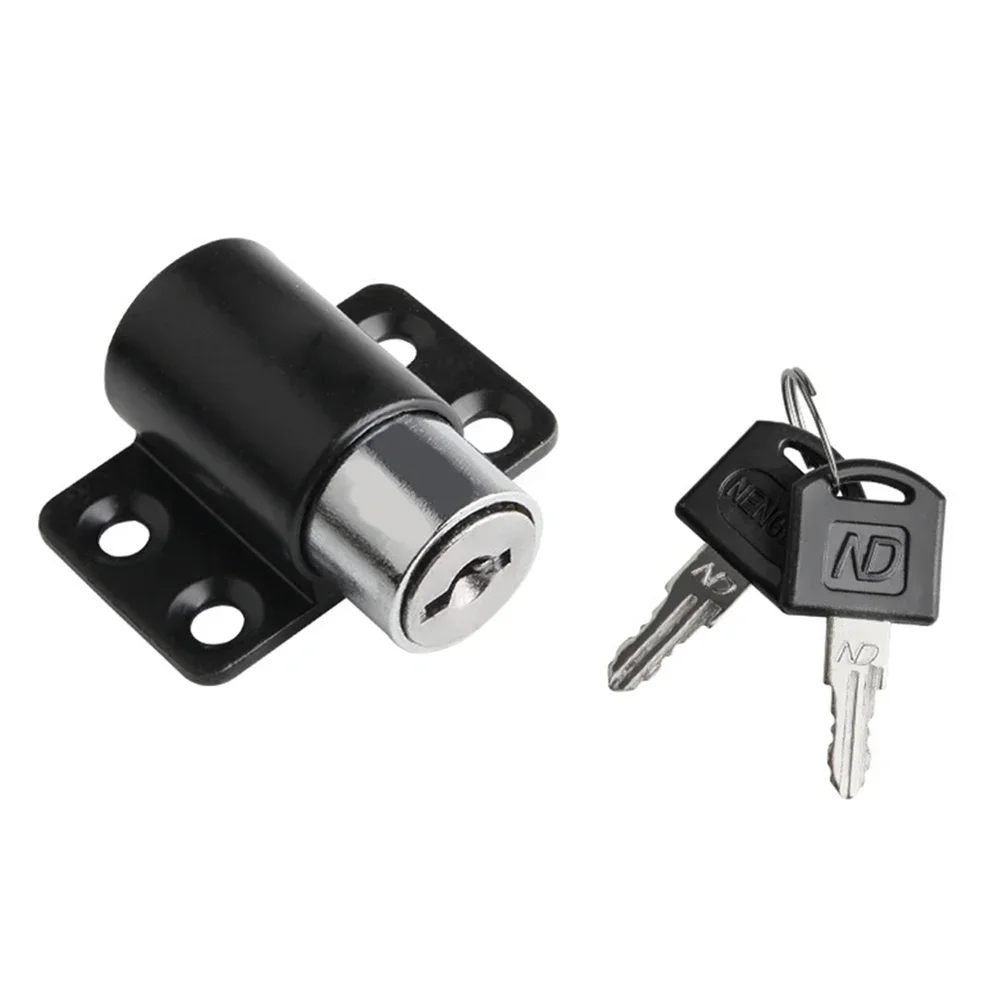 Description Picture 6 of itemSliding Door Locks With 2 Keys Baby Child Safety Protection Antitheft Door Security Lock Catches Set