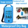 10L 4 Colors Floating Waterproof Dry Bag, Roll Top Sack Keeps Gear Dry for Backpacking, Kayaking, Rafting, Boating, Swimming 4
