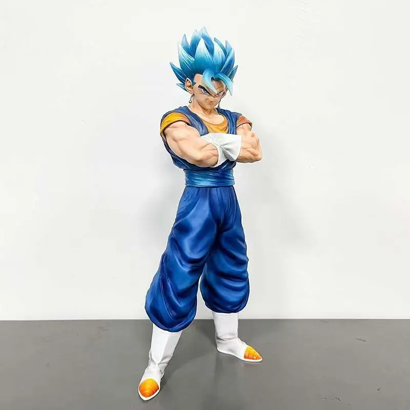 thumbnail image 1 of Anime Dragon Ball Z Super Saiyan Son Goku Vegeta Vegetto Gogeta PVC Action Figure Battle Statue Collectible Model Toys Doll Gift, 1 of 3