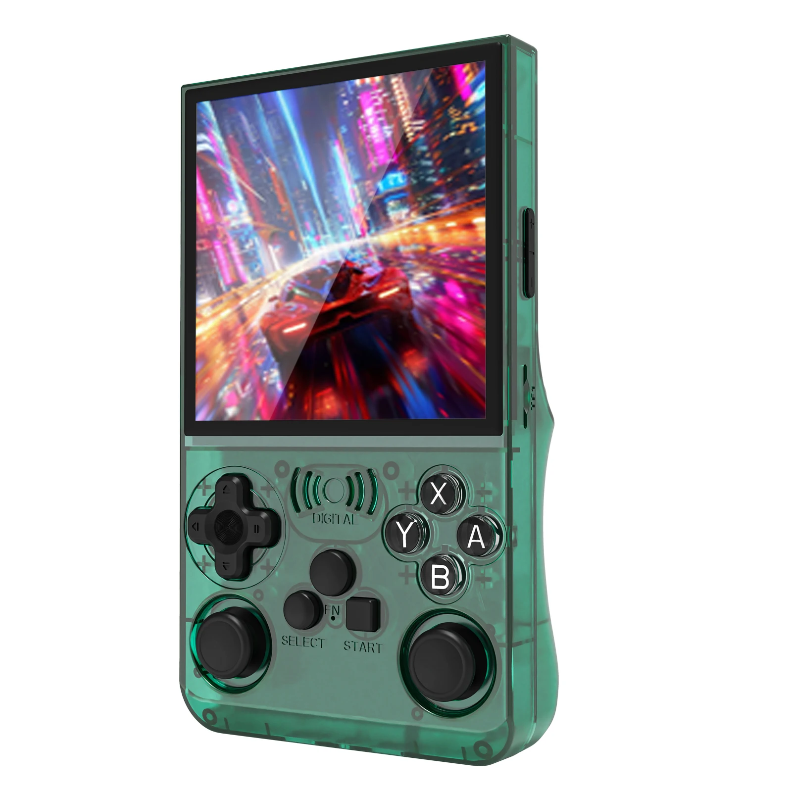 GAMINJA ANS13 Retro Console de videogame portátil mais de 15000 jogos Linux integrado com tela IPS de 4,0 polegadas Console de jogos portátil de bolso 7