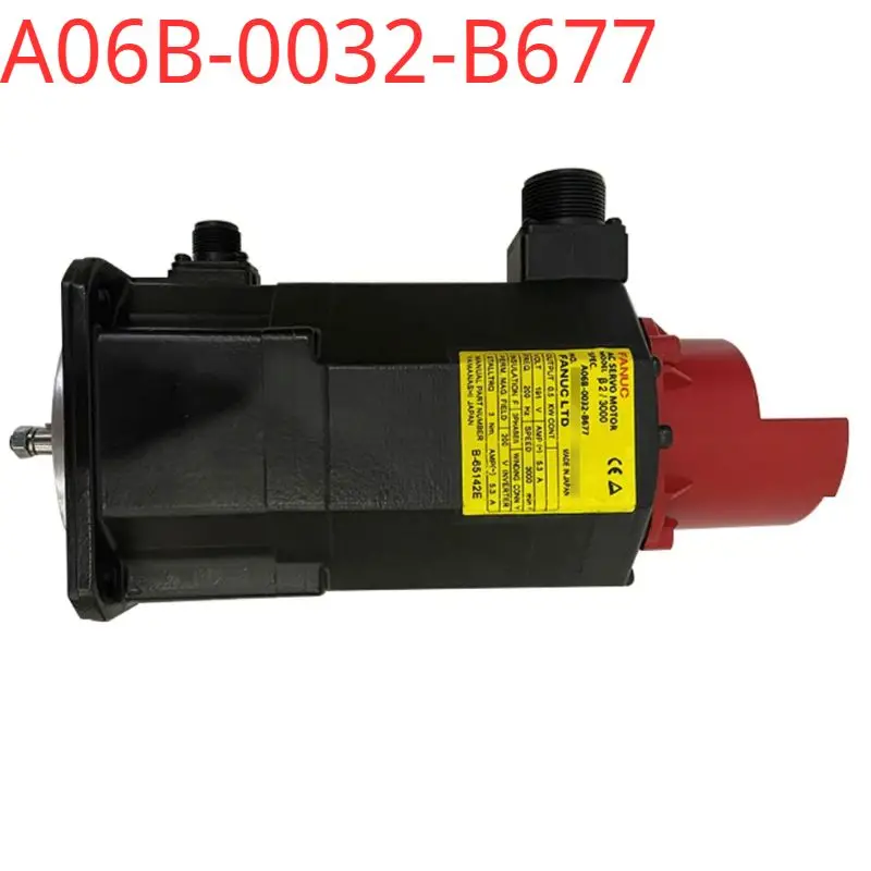 

A06B-0032-B677 б/у протестированный хороший Серводвигатель в хорошем состоянии