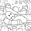 Halloween Hour Fun Coloring Book For Adults And Teen Featuring Adorable Creepy Creatures Educational Doodles Book For Relaxation 3