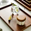 1PCS Retro Wooden Rectangular Storage Trays Hotel Dessert Dinner Tea Food Tableware Serving Tray Home Kitchen Wooden Tray 3