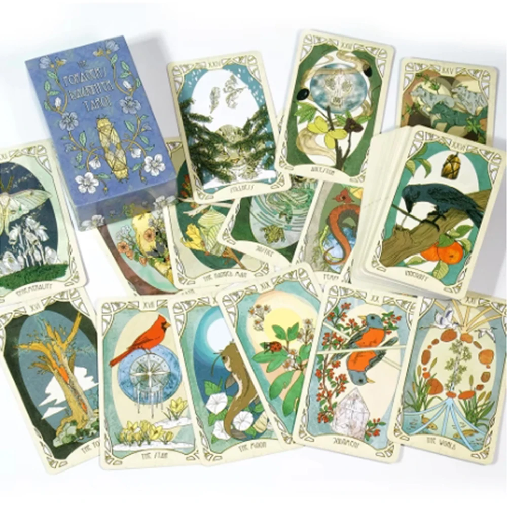 Forager'S Daughter Tarot Divination Set Inspired By Nature And Imbued With Rich Symbolism 83 Cards No Paper Guidebook 3