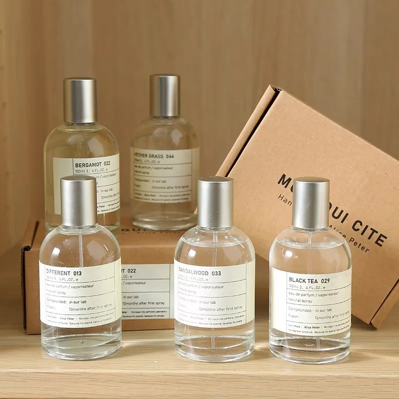 Perfume unissex de laboratório, 100ml, sândalo, fragrância fresca, Eau de Toilette, clássico, feminino, masculino, bergamota, spray corporal, colônia._voghion.com