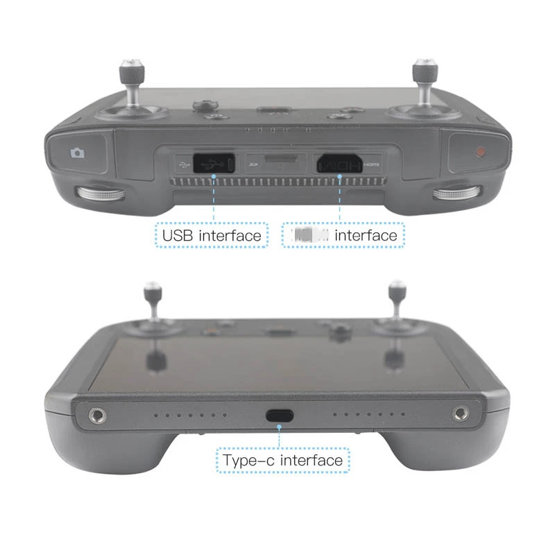 

3 шт./комплект, Пылезащитная заглушка для DJI Smart Controller USB/Type-C интерфейса, аксессуары для DJI Mavic 2