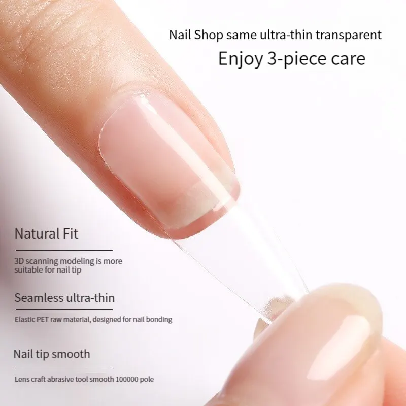 Nail Art Decoration 100 Pieces Transparent