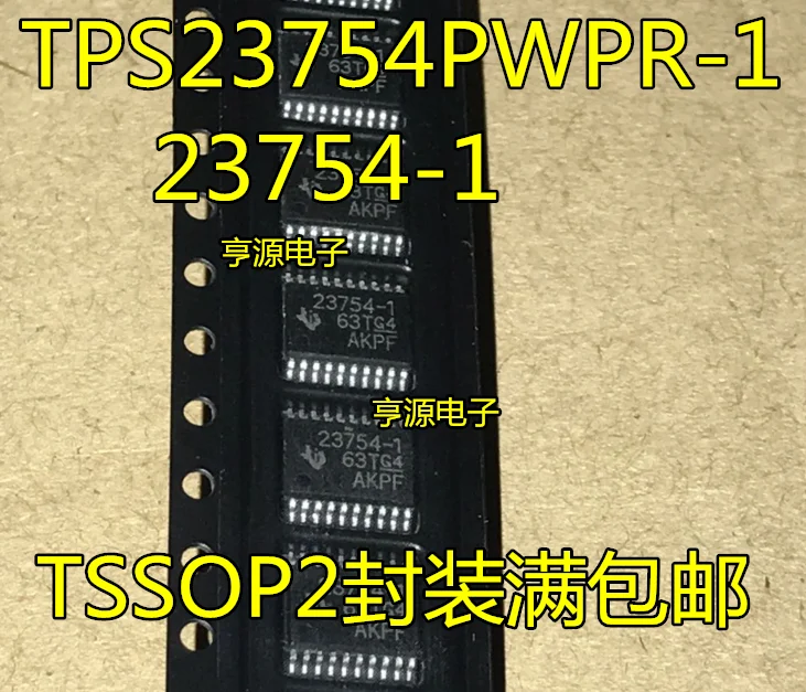 

5pcs original new TPS23754PWPR-1 23754-1 TSSOP-20 Ethernet controller chip