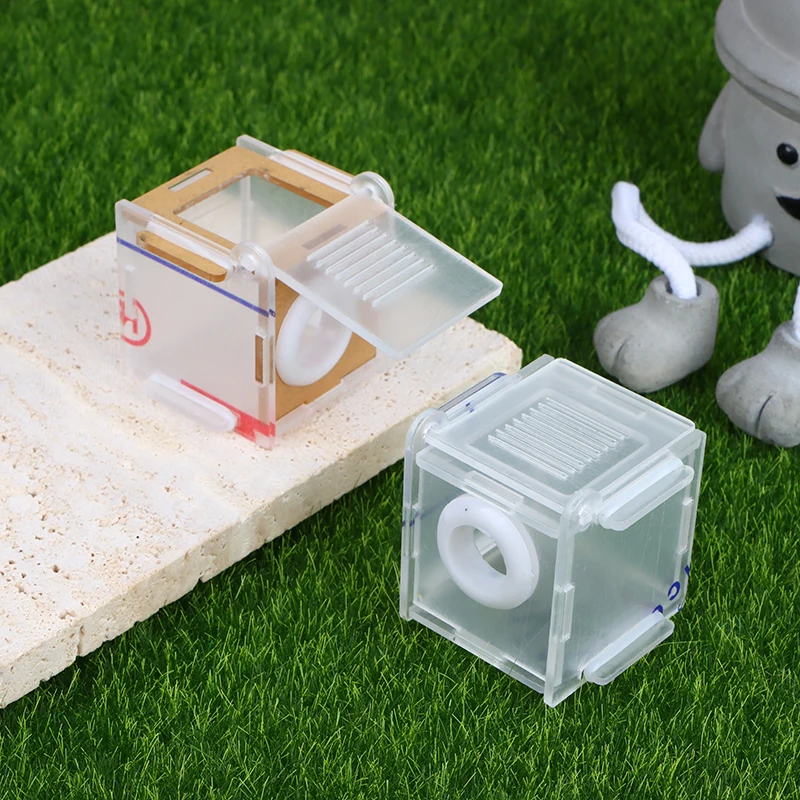 아크릴 개미 활동 영역 테스트 튜브 연결 둥지, DIY 개미 농장 먹이 상자, 15mm, 18mm 구경 테스트 튜브 둥지