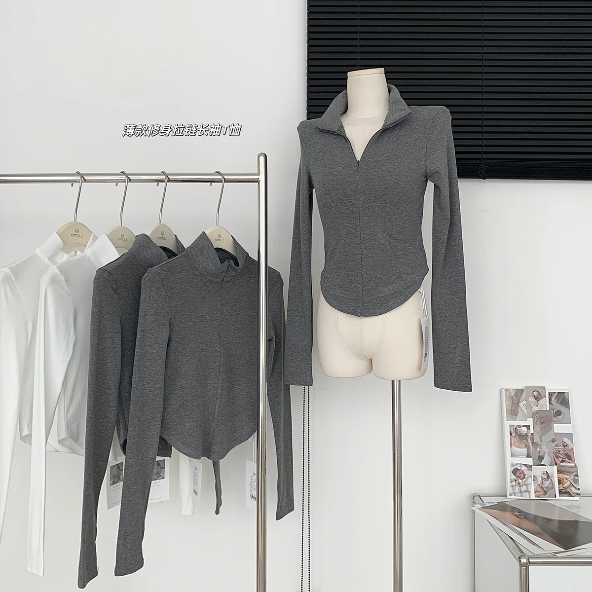 

Футболка с длинным рукавом, в стиле ретро