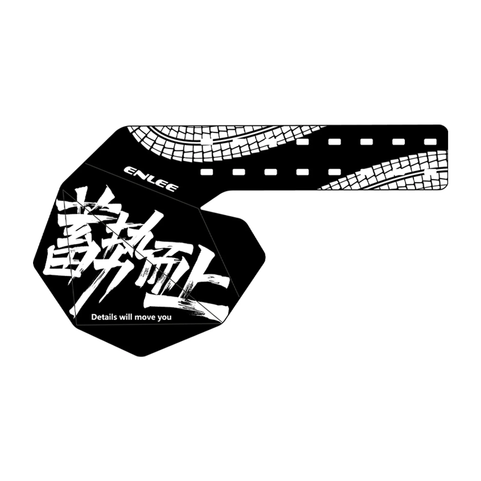 Bicycle Fender ENLEE Bike Hard Shell Fender Bicycle PP5 Rear Tire Wheel Mudguard MTB Bicycle Mud Guard Fender Cycling Part Accessories