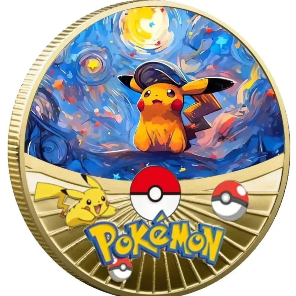 新しいポケモンゴールドコインメタルセットピカチュウリザードン