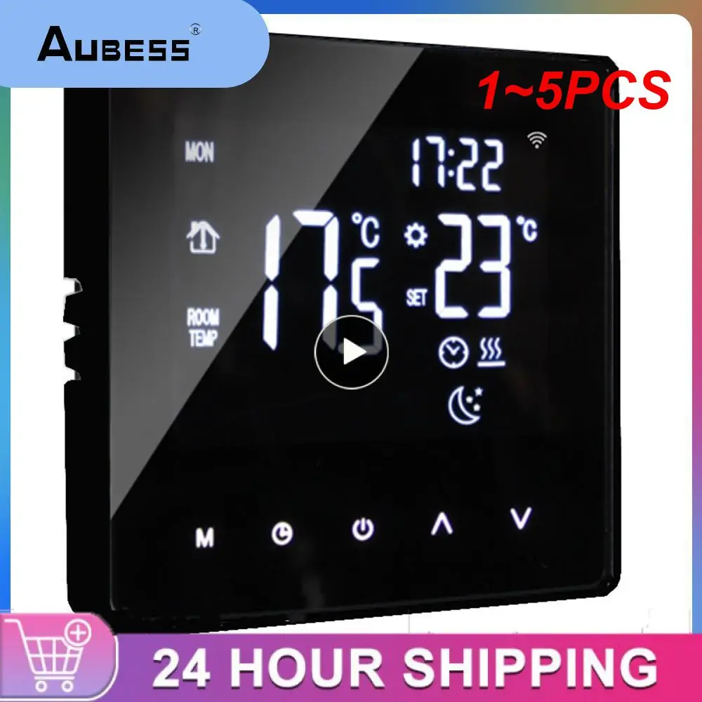 

1~5PCS Tuya Smart Wifi Thermostat Electric Floor Heating Water/Gas Boiler LCD Digital Touch Temperature Control for Home