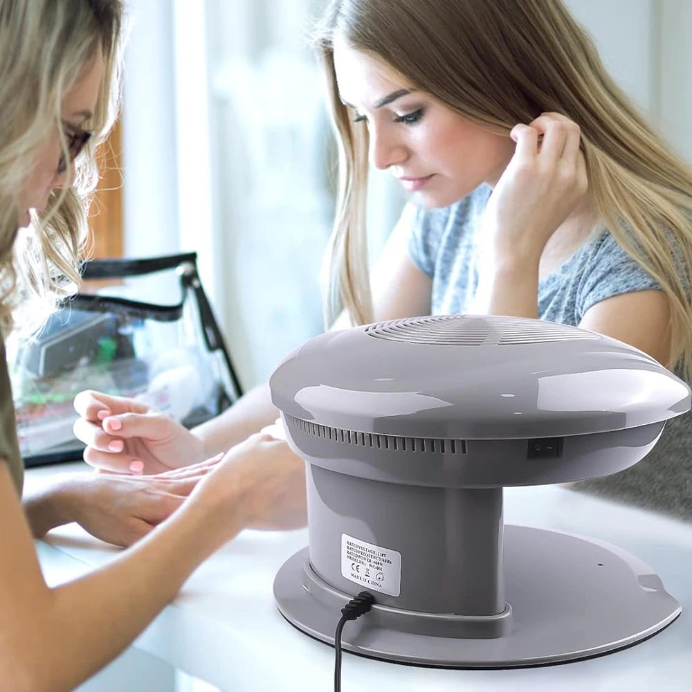 LINMANDA Professional Nail Dryer 400W Air Nail Fan Blower Dryer Machine Auto Induction Warm Cool Wind Air Nail Polish Drying Fan 6