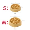 Slow Feeder Dog Bowl Non Slip Cat Dog Slower Food Feeding Dishes Large Small Medium Pet Slow Eat Dishes Puzzle Bowl Pet Supplies 6